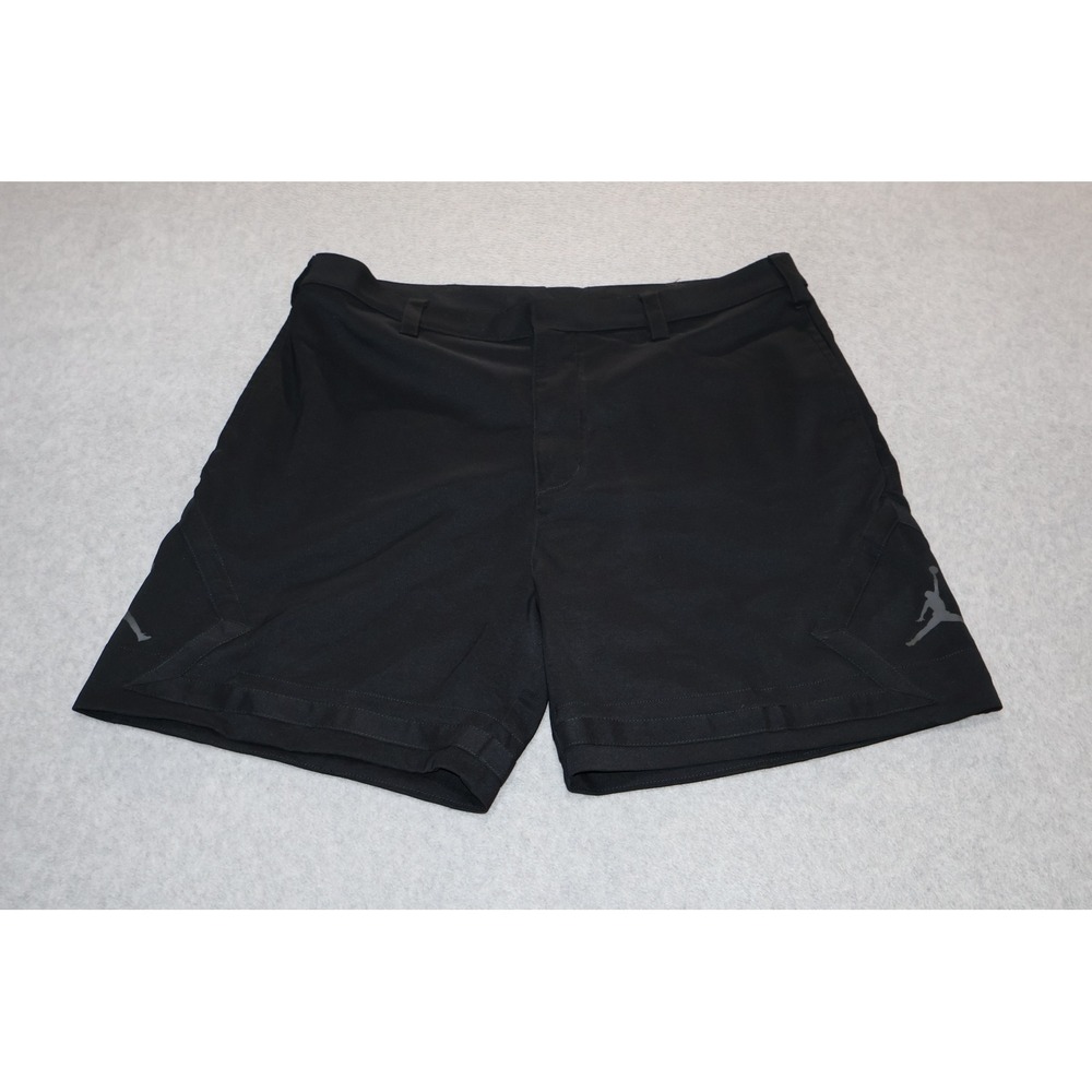 Nike Michael Air Jordan Dri-FIT Golf Shorts Men 36 Black Jumpman Logo Polyester - Picture 2 of 10